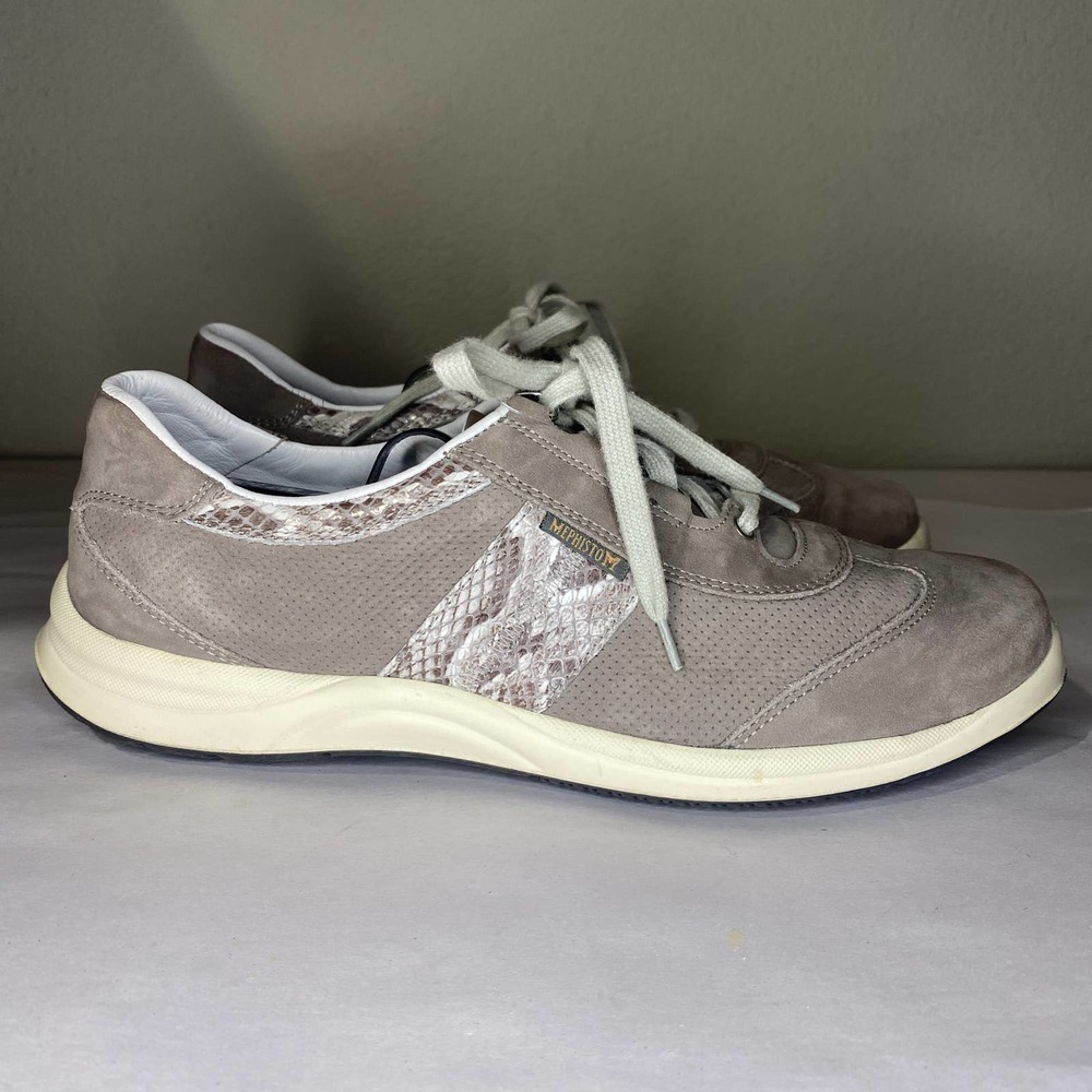 Mephisto Liria Runoff Snake Nubuck Comfort Shoes